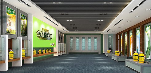企業(yè)展廳設計吸引了許多大型企業(yè)的尊重(圖1)
