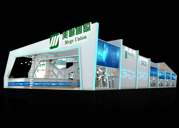 美聯(lián)國際 展臺設計(圖2)